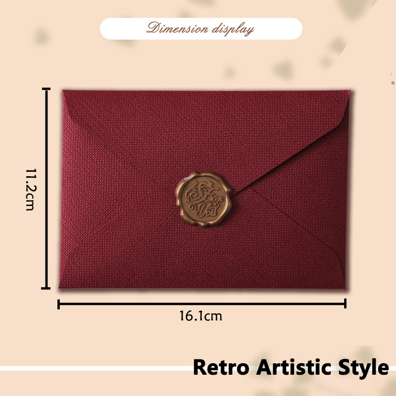 6/1pcs  Paper Envelopes for Bu - đánh giá và giá Wax Seal Letter Kit